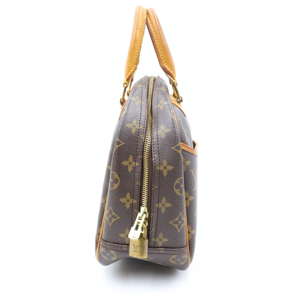 LOUIS VUITTON(ルイヴィトン) モノグラム トゥルーヴィル PVC ハンドバッグ ブラウン M42228 レディース