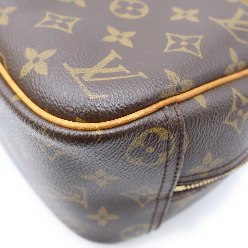 LOUIS VUITTON(ルイヴィトン) モノグラム トゥルーヴィル PVC ハンドバッグ ブラウン M42228 レディース