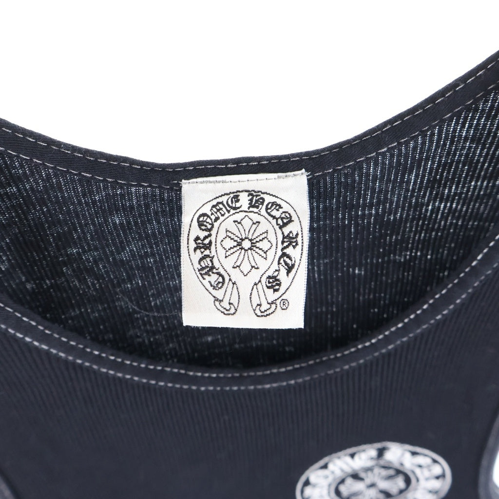 CHROME HEARTS(クロムハーツ) OLD ホノルル限定 リブ タンクトップ ブラック