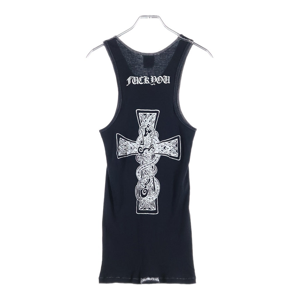 CHROME HEARTS(クロムハーツ) OLD Celtic Cross Tank Top オールド ケルティッククロス タンクトップ ブラック