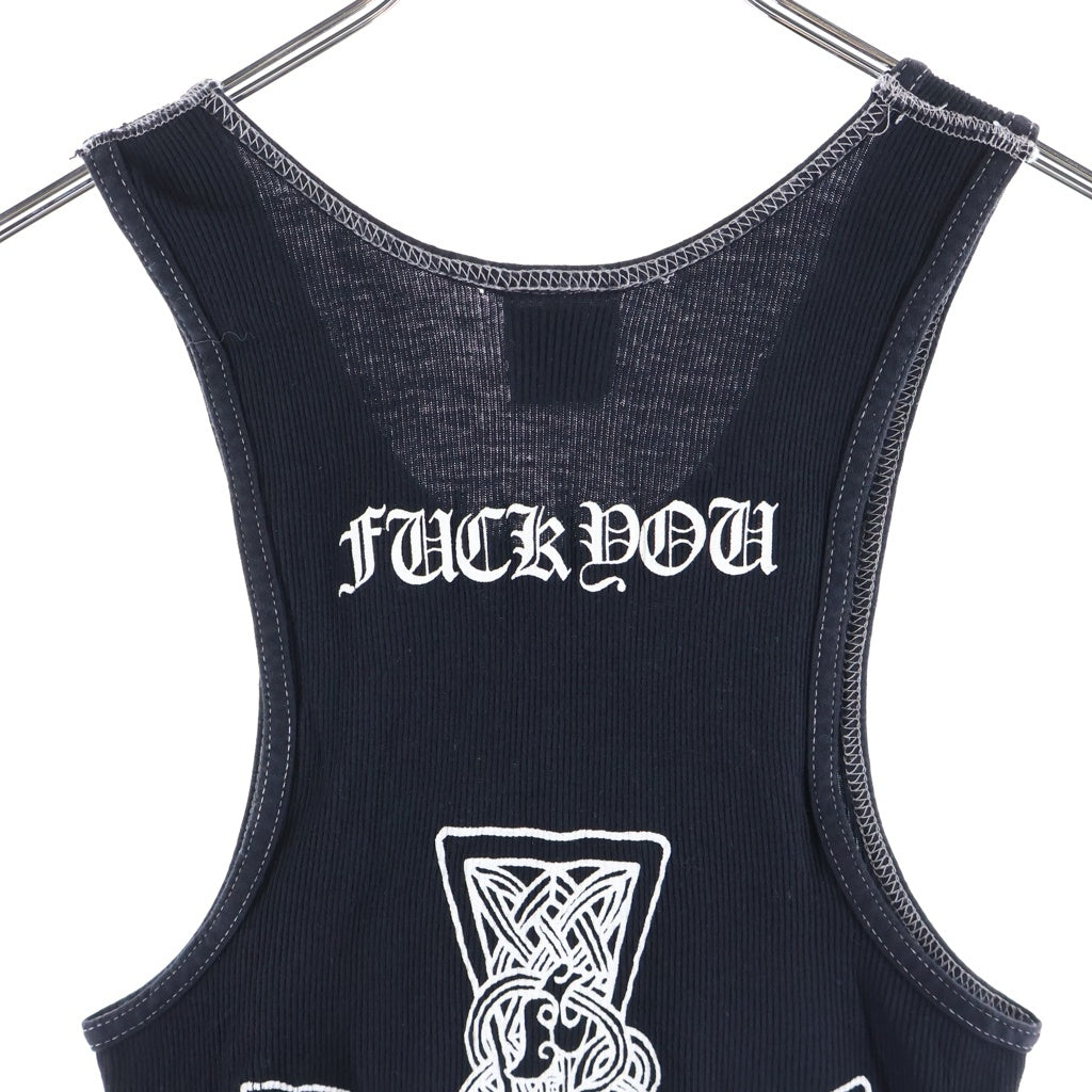 CHROME HEARTS(クロムハーツ) OLD Celtic Cross Tank Top オールド ケルティッククロス タンクトップ ブラック