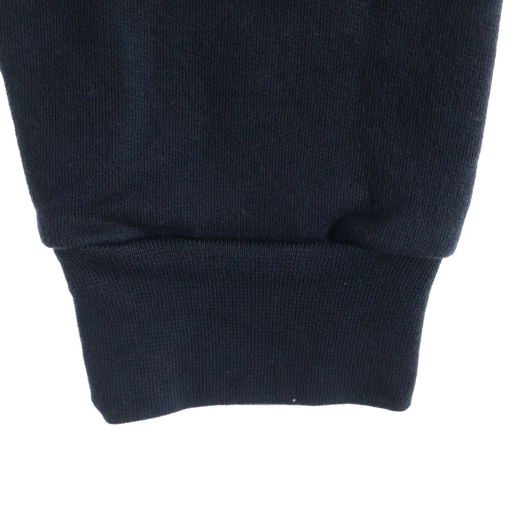 CHROME HEARTS(クロムハーツ) SWTSHRT HD PLVR バックスクロールラベル袖英字プリント プルオーバーパーカー ブラック