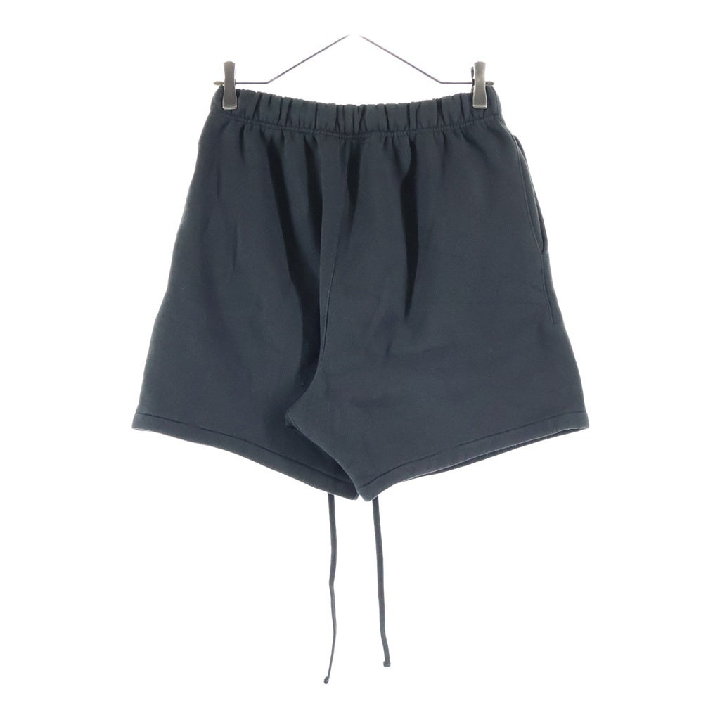 FEAR OF GOD ESSENTIALS(フィアオブゴッド エッセンシャルズ) ロゴ スウェットハーフパンツ ブラック