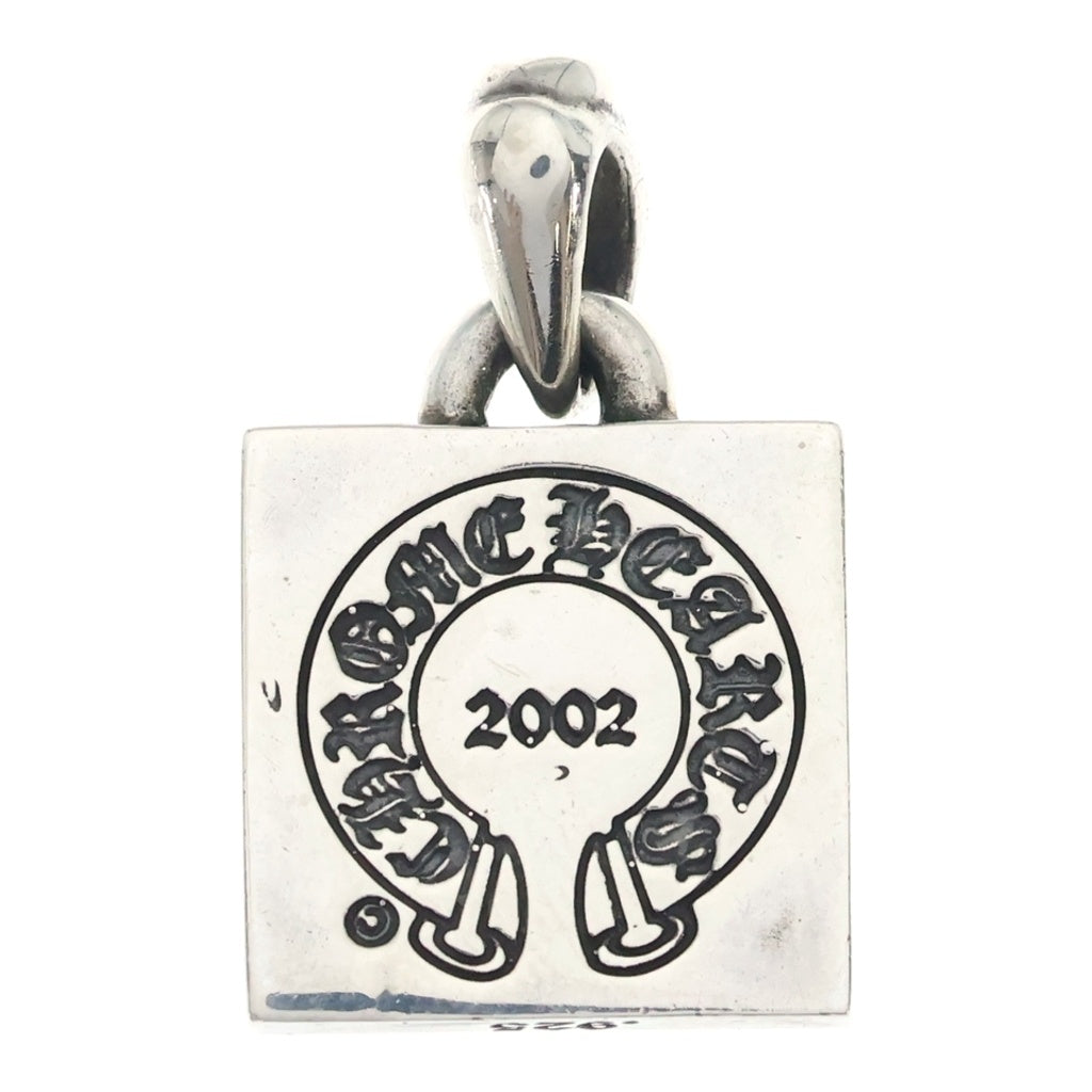 CHROME HEARTS(クロムハーツ) FRAMED LETTER BLOCK フレームド レターブロック A アルファベットチャーム シルバー