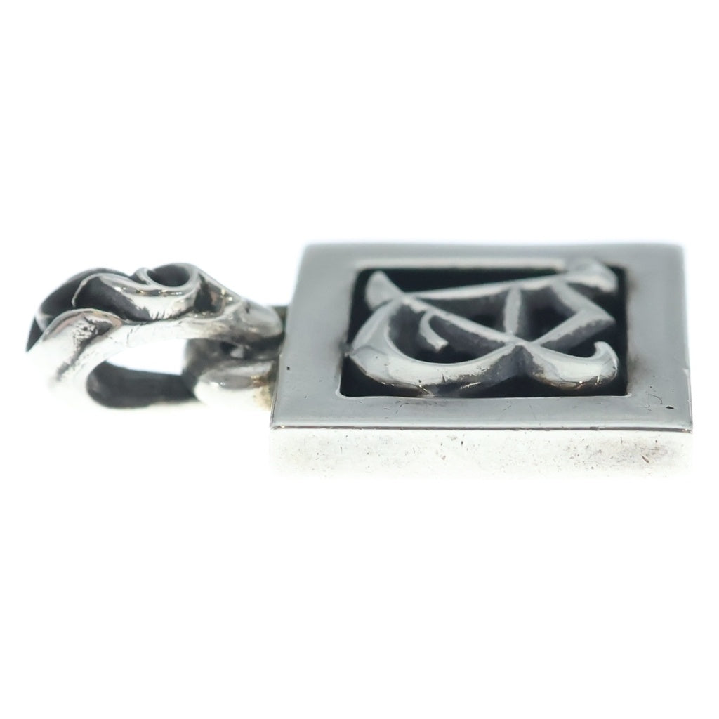 CHROME HEARTS(クロムハーツ) FRAMED LETTER BLOCK フレームド レターブロック A アルファベットチャーム シルバー