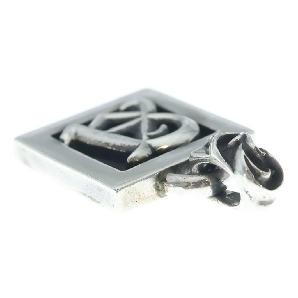 CHROME HEARTS(クロムハーツ) FRAMED LETTER BLOCK フレームド レターブロック A アルファベットチャーム シルバー