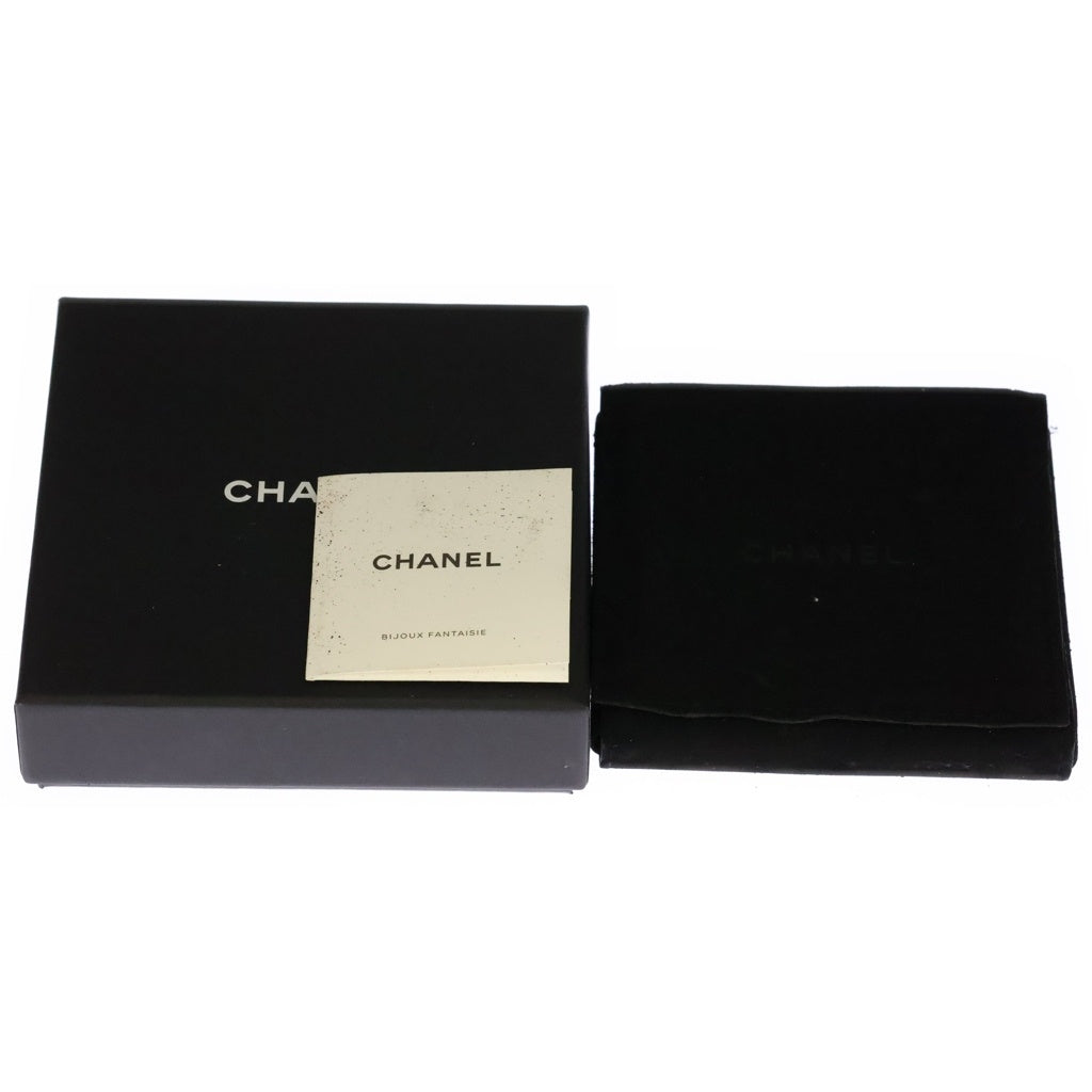 CHANEL(シャネル) ココマーク フェイクパール ラインストーン メタル ブレスレット ホワイト/ゴールド A16V レディース