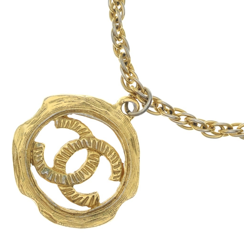 CHANEL(シャネル) ココマーク ネックレス チェーン ヴィンテージ ゴールド レディース