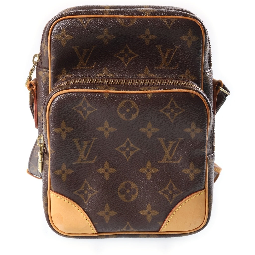 LOUIS VUITTON(ルイヴィトン) モノグラム アマゾン ショルダーバッグ レザー ブラウン M45236 レディース