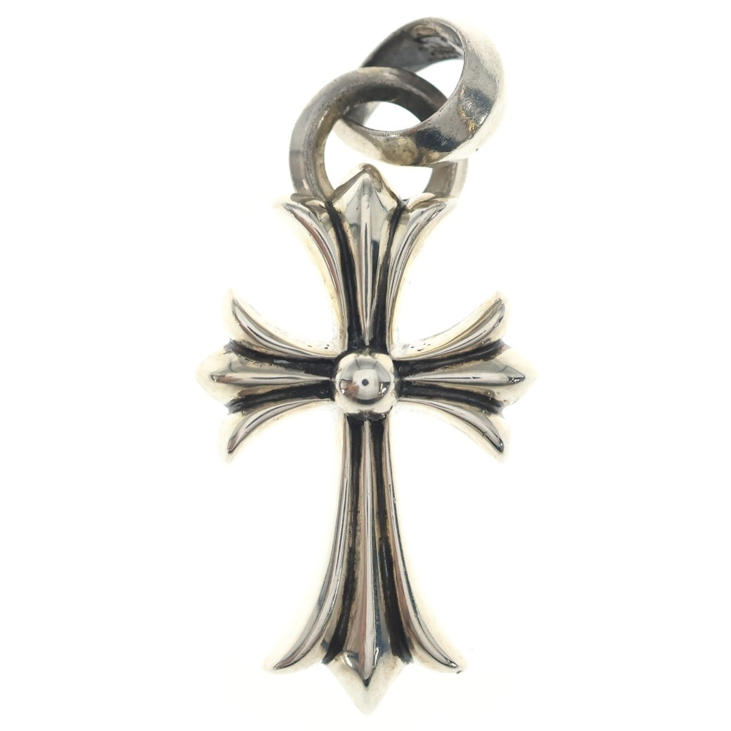 CHROME HEARTS(クロムハーツ) CH CRS SML W/BALE Wベイル スモールCHクロス ペンダントトップ シルバー BCA218
