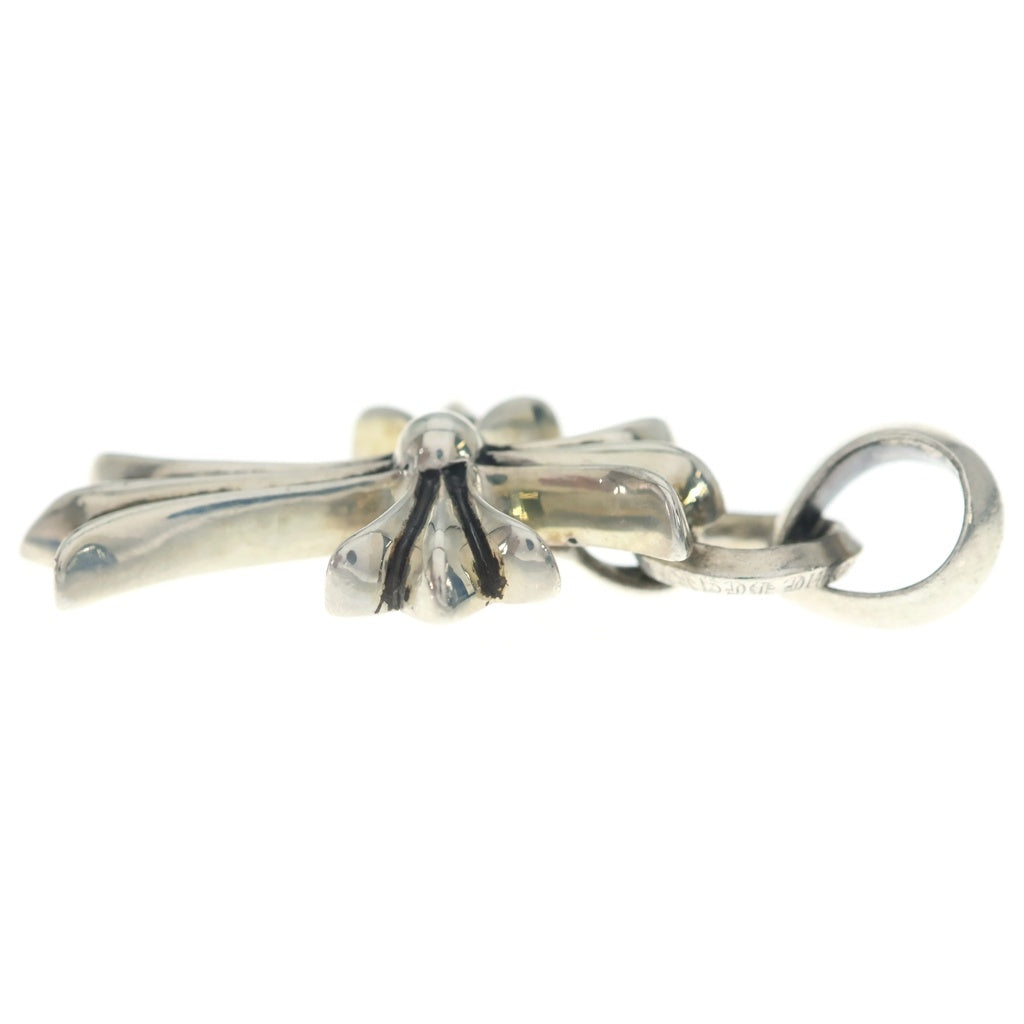 CHROME HEARTS(クロムハーツ) CH CRS SML W/BALE Wベイル スモールCHクロス ペンダントトップ シルバー BCA218