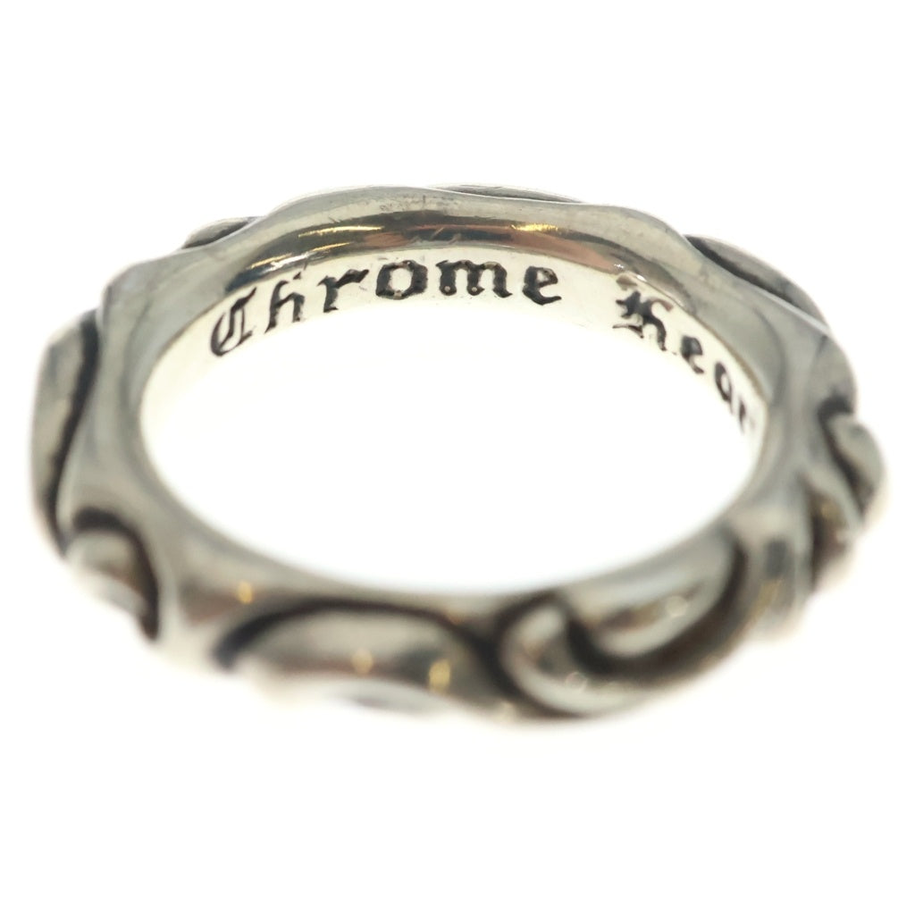 CHROME HEARTS(クロムハーツ) SCRL BAND スクロールバンド リング シルバー #15 BCA351