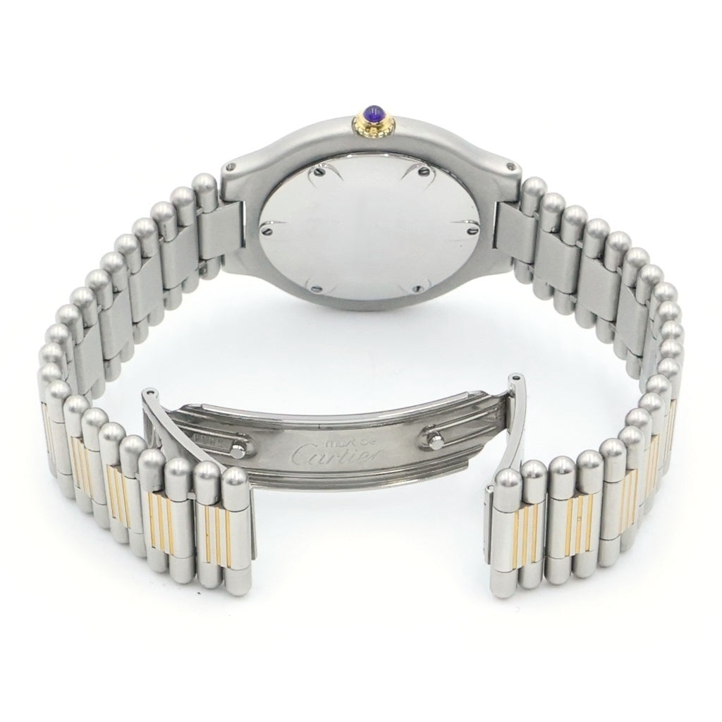 Cartier(カルティエ) マスト21 ヴァンティアン LM アイボリー文字盤 SS×GP/QZ ステンレス×イエローゴールドメッキ クォーツ 電池式 腕時計 W10050F4 レディース