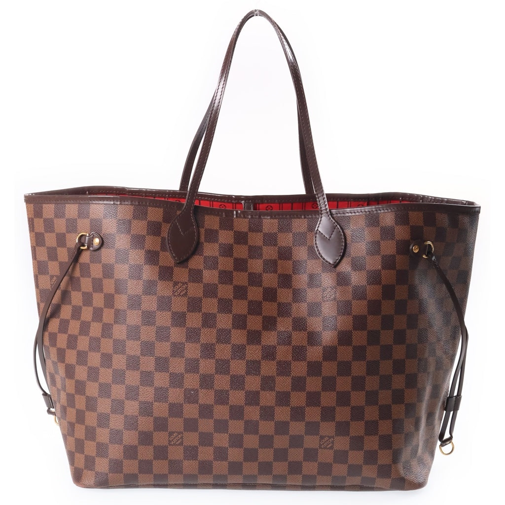 LOUIS VUITTON(ルイヴィトン) ダミエ ネヴァーフルGM ハンド ショルダーバッグ PVC レザー ブラウン N51106 レディース