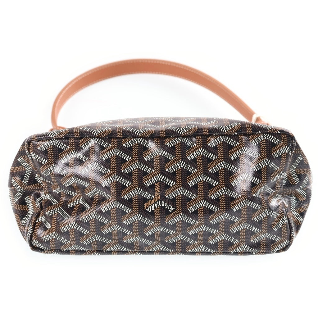 GOYARD(ゴヤール) ボエム ホーボー ミニ ショルダーバッグ ミニトートバッグ ブラウン レザー レディース