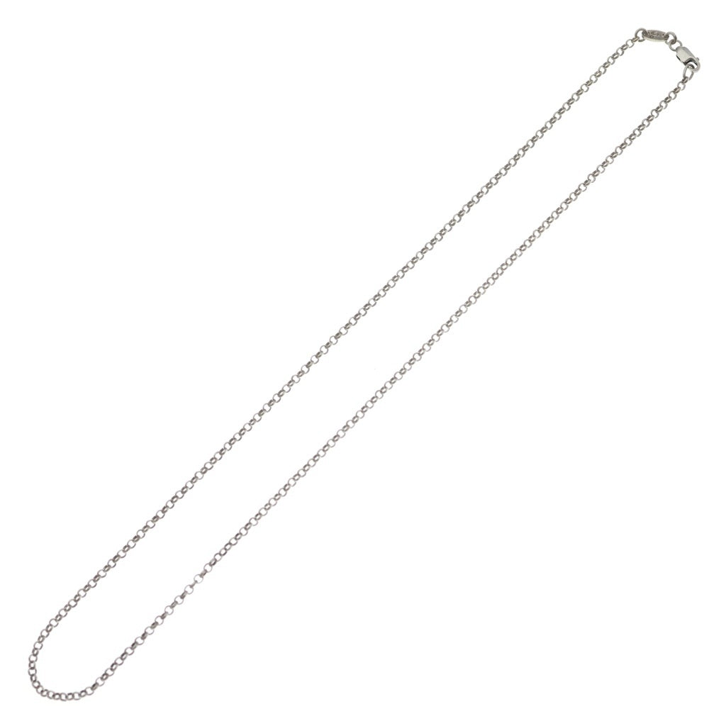 CHROME HEARTS(クロムハーツ) NECKCHAIN R18 ロールチェーンネックレス ペンダント 18inch シルバー BCA083