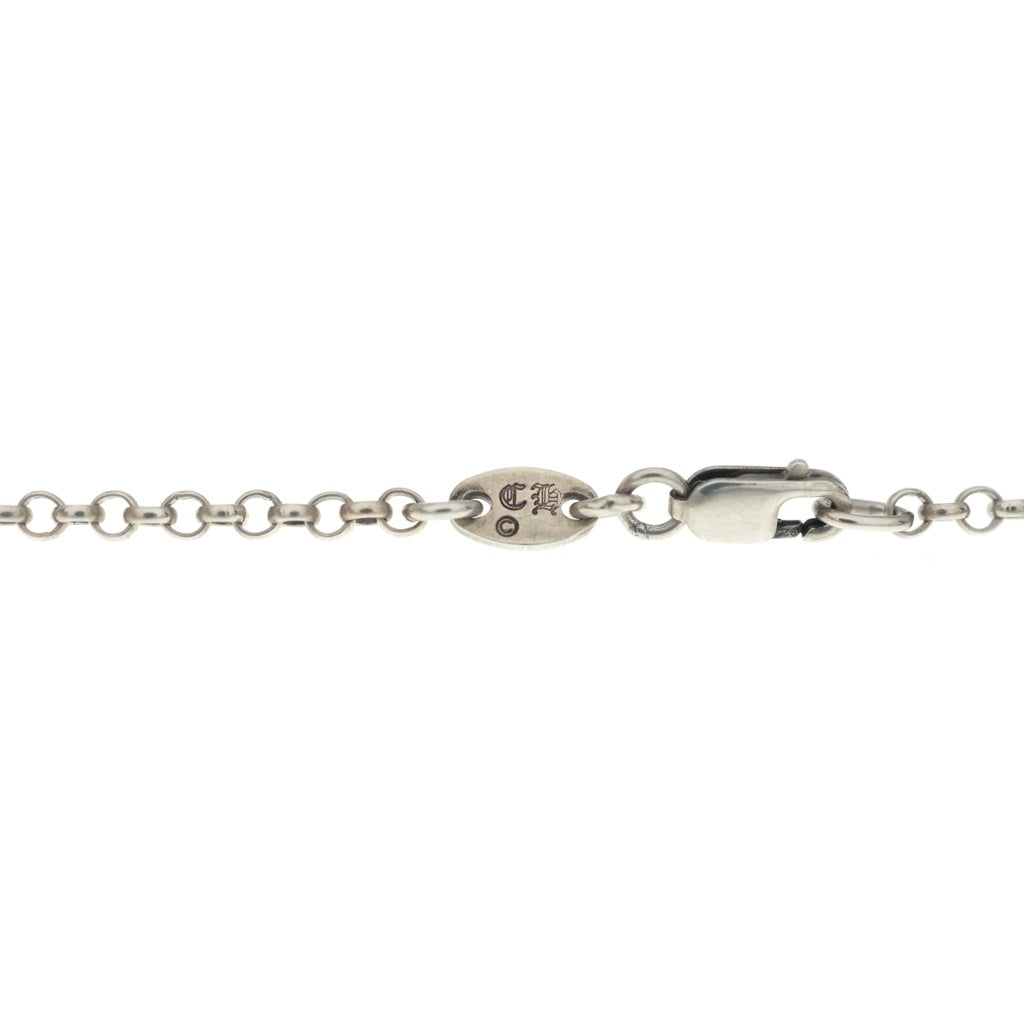 CHROME HEARTS(クロムハーツ) NECKCHAIN R18 ロールチェーンネックレス ペンダント 18inch シルバー BCA083