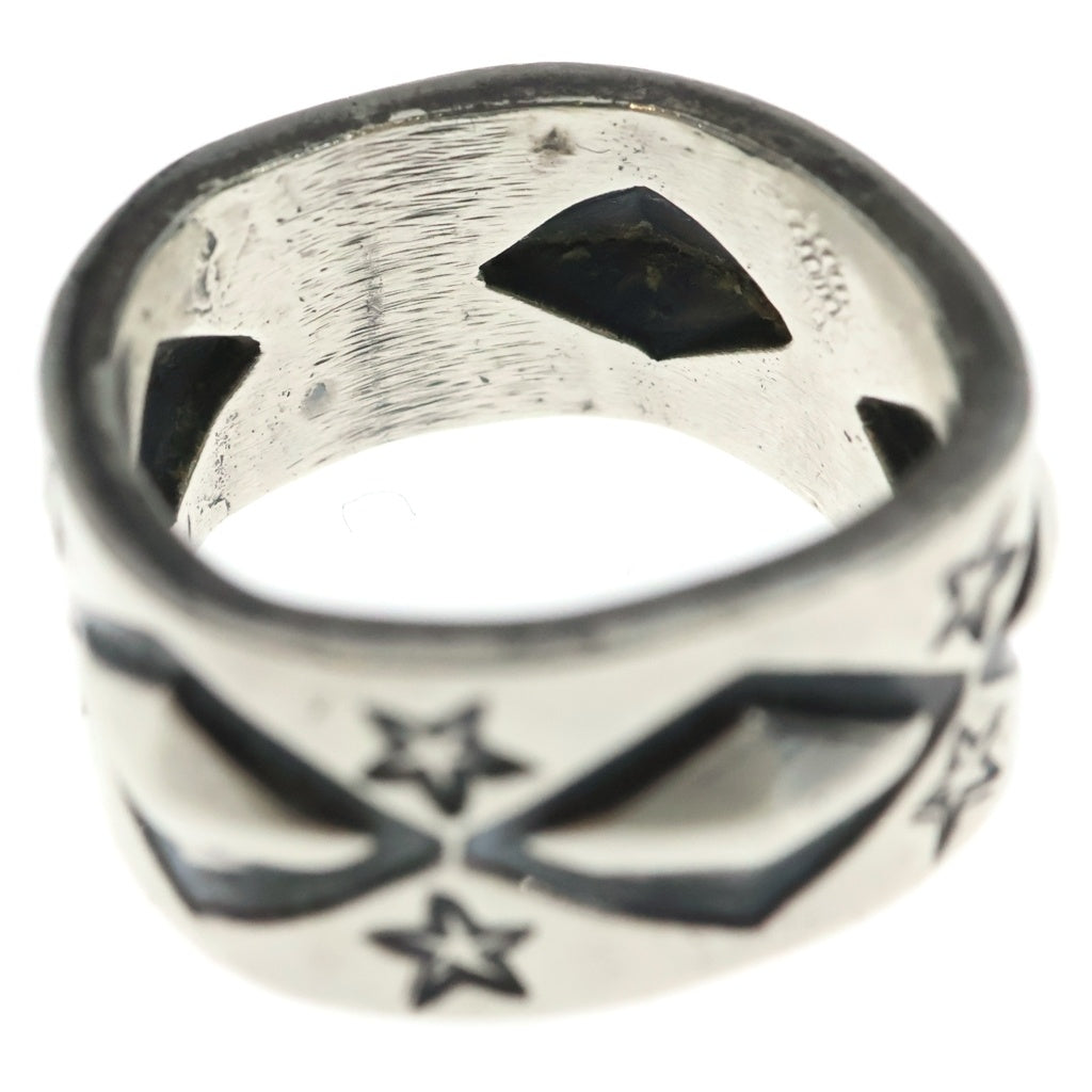 CODY SANDERSON(コディーサンダーソン) LONG DIAMOND STAR RING ロングダイヤモンド リング 925 シルバー 16号
