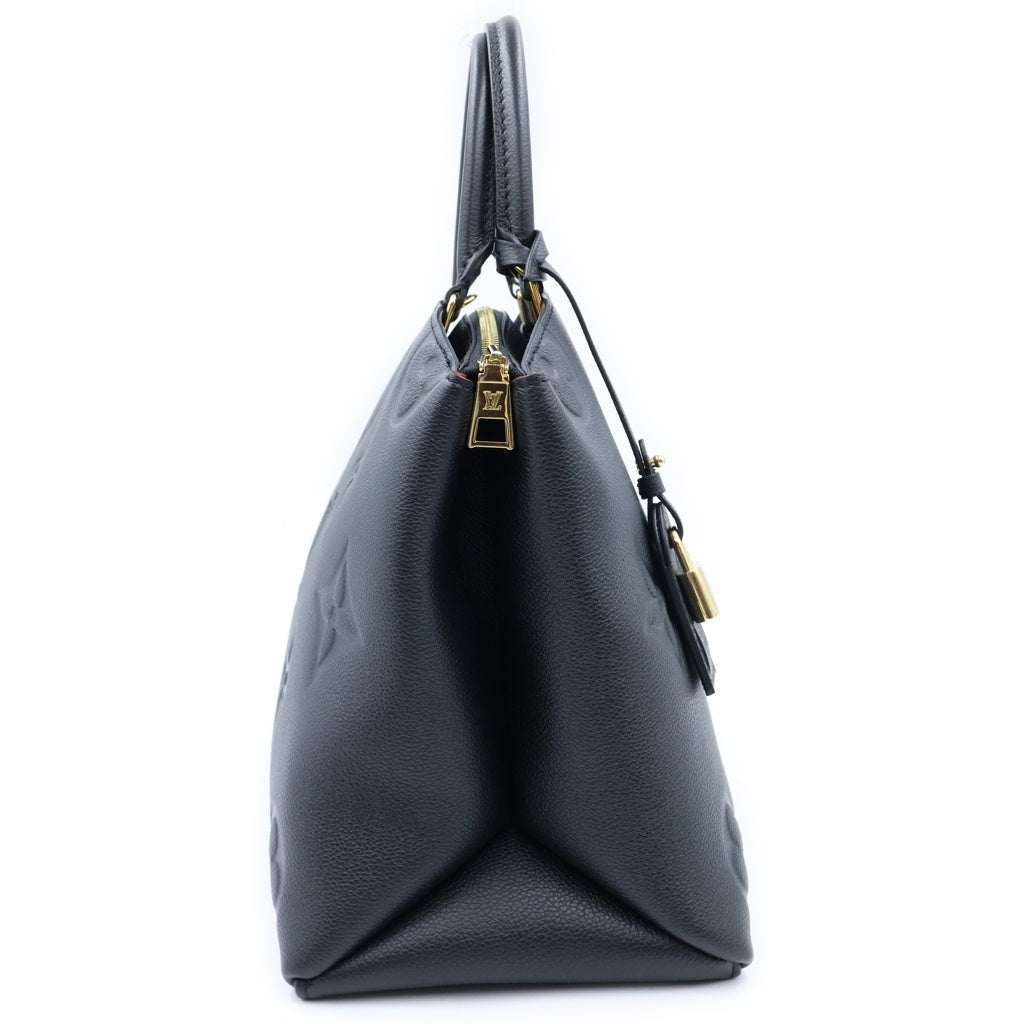 LOUIS VUITTON(ルイヴィトン) モノグラムアンプラント グラン・パレMM レザー ゴールド金具 2WAY ハンドバッグ ショルダーバッグ ICタイプ ノワール ブラック M45811 レディース