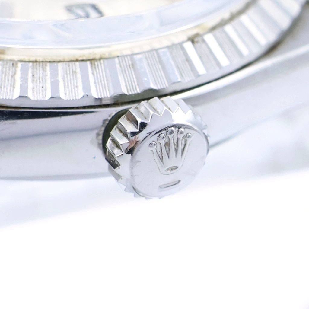 ROLEX(ロレックス) デイトジャスト シルバー文字盤 ステンレス 自動巻き SS/AT 1603 腕時計
