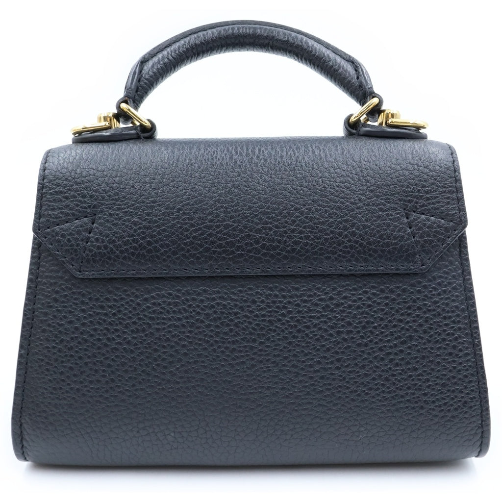 LOUIS VUITTON(ルイヴィトン) トリヨン ツイスト・ワンハンドルBB ハンドバッグ ショルダーバッグ 2WAY レザー ノワール M59091 レディース