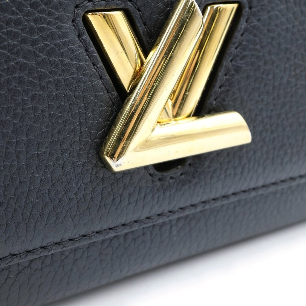LOUIS VUITTON(ルイヴィトン) トリヨン ツイスト・ワンハンドルBB ハンドバッグ ショルダーバッグ 2WAY レザー ノワール M59091 レディース