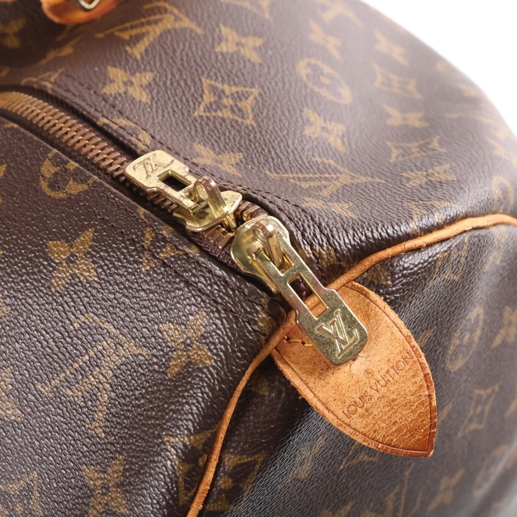 LOUIS VUITTON(ルイヴィトン) キーポル 55 ボストンバック モノグラム PVC レザー ブラウン M41424 レディース