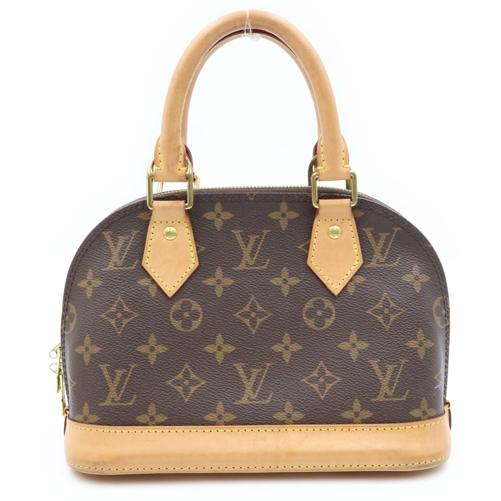 LOUIS VUITTON(ルイヴィトン) モノグラム アルマBB ハンドバッグ ショルダーバッグ ブラウン PVC×レザー M53152 レディース