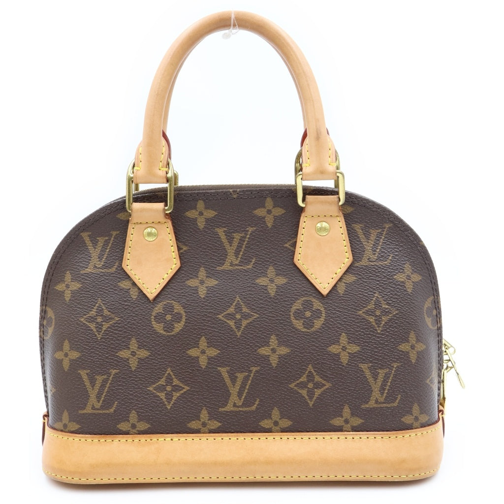 LOUIS VUITTON(ルイヴィトン) モノグラム アルマBB ハンドバッグ ショルダーバッグ ブラウン PVC×レザー M53152 レディース