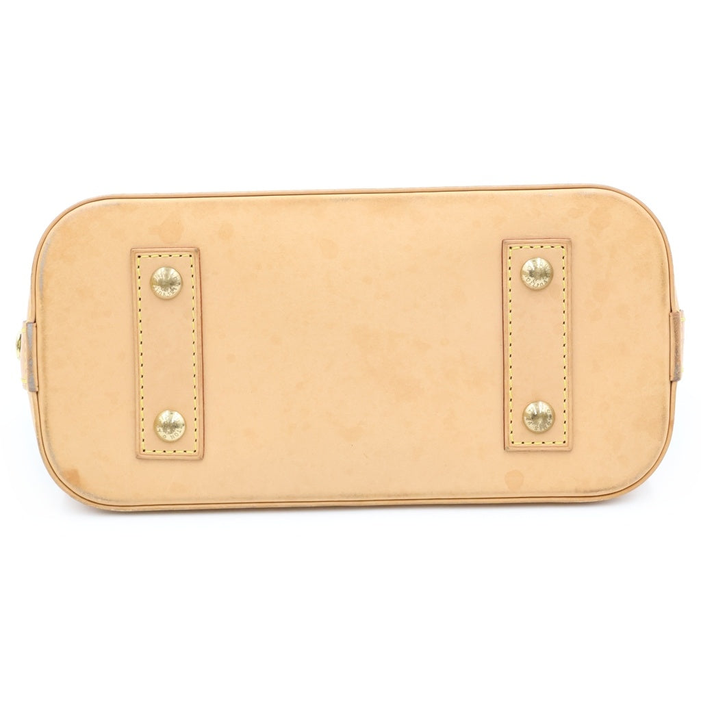 LOUIS VUITTON(ルイヴィトン) モノグラム アルマBB ハンドバッグ ショルダーバッグ ブラウン PVC×レザー M53152 レディース