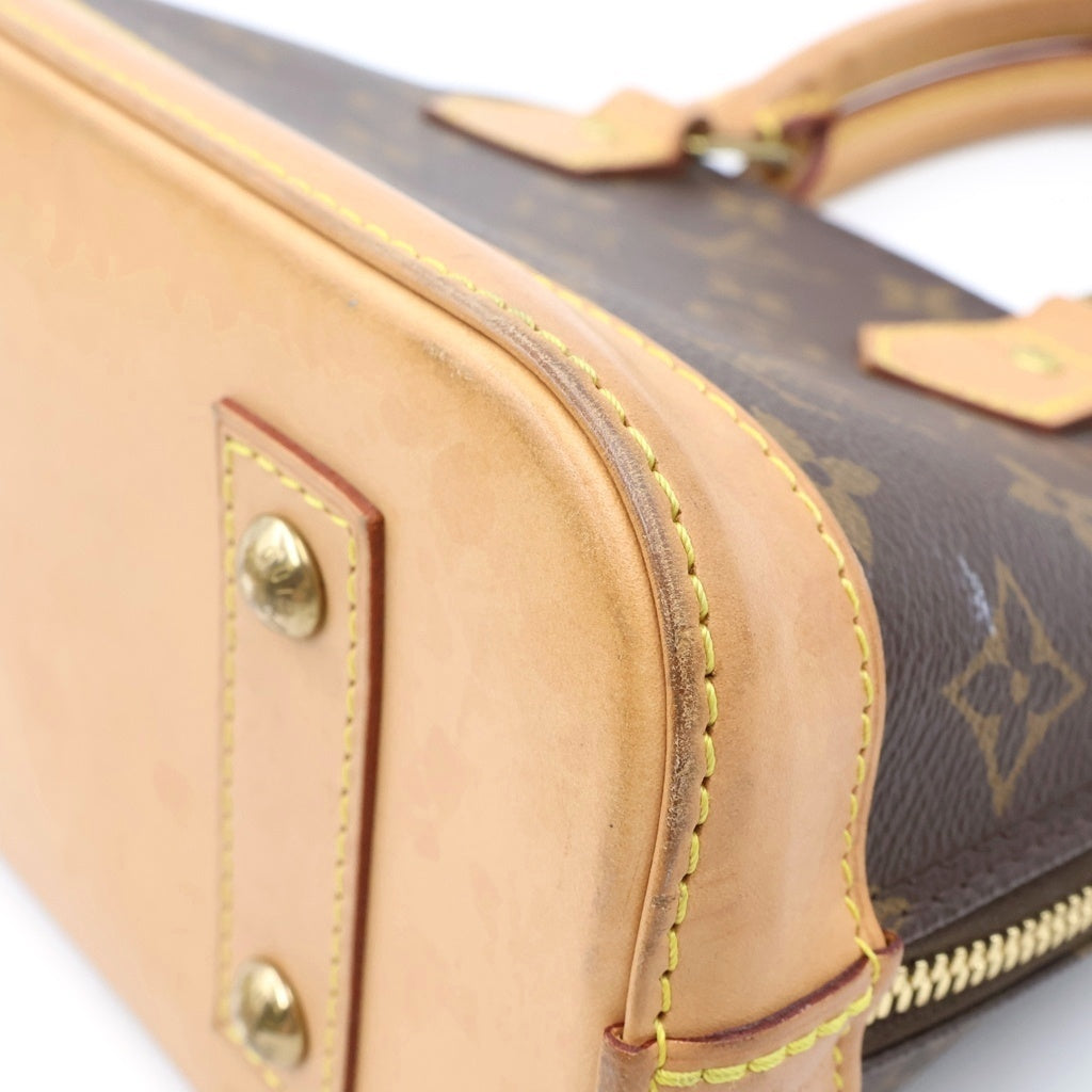 LOUIS VUITTON(ルイヴィトン) モノグラム アルマBB ハンドバッグ ショルダーバッグ ブラウン PVC×レザー M53152 レディース
