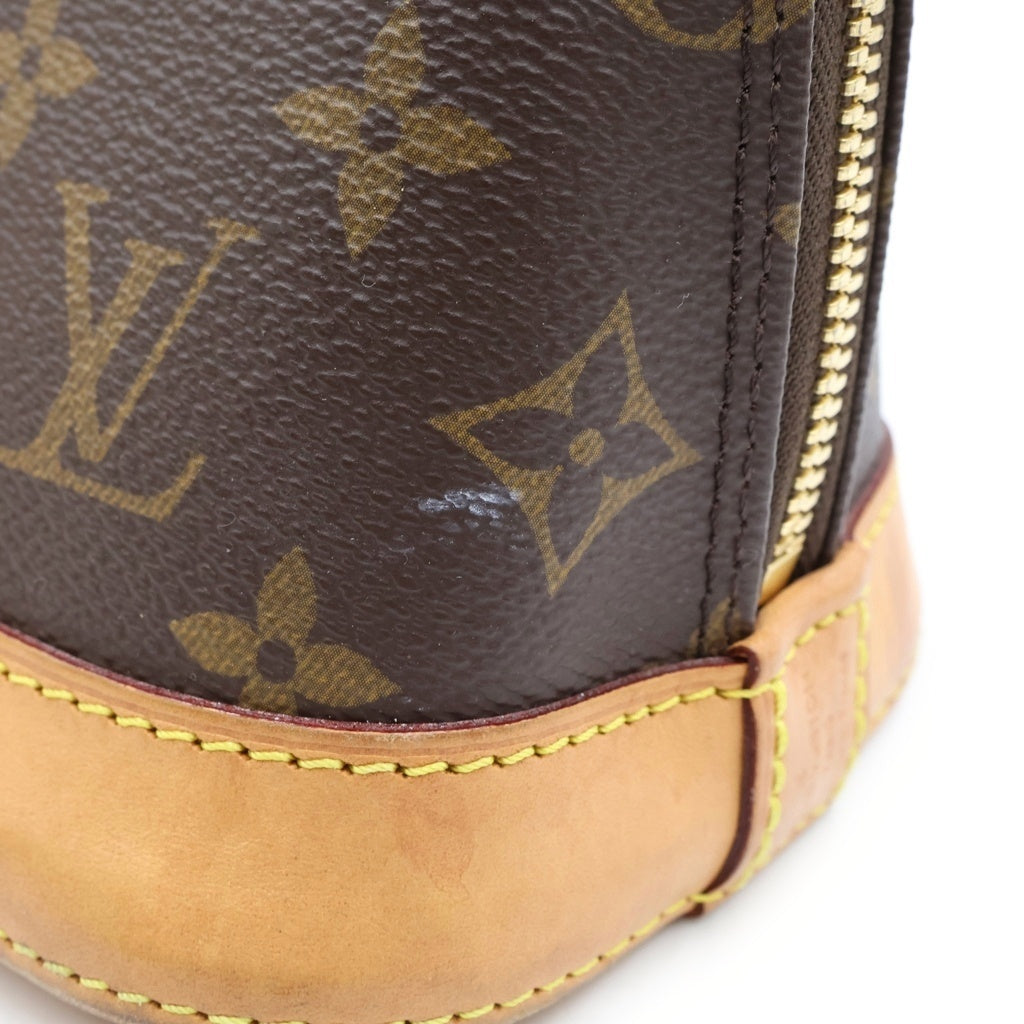 LOUIS VUITTON(ルイヴィトン) モノグラム アルマBB ハンドバッグ ショルダーバッグ ブラウン PVC×レザー M53152 レディース