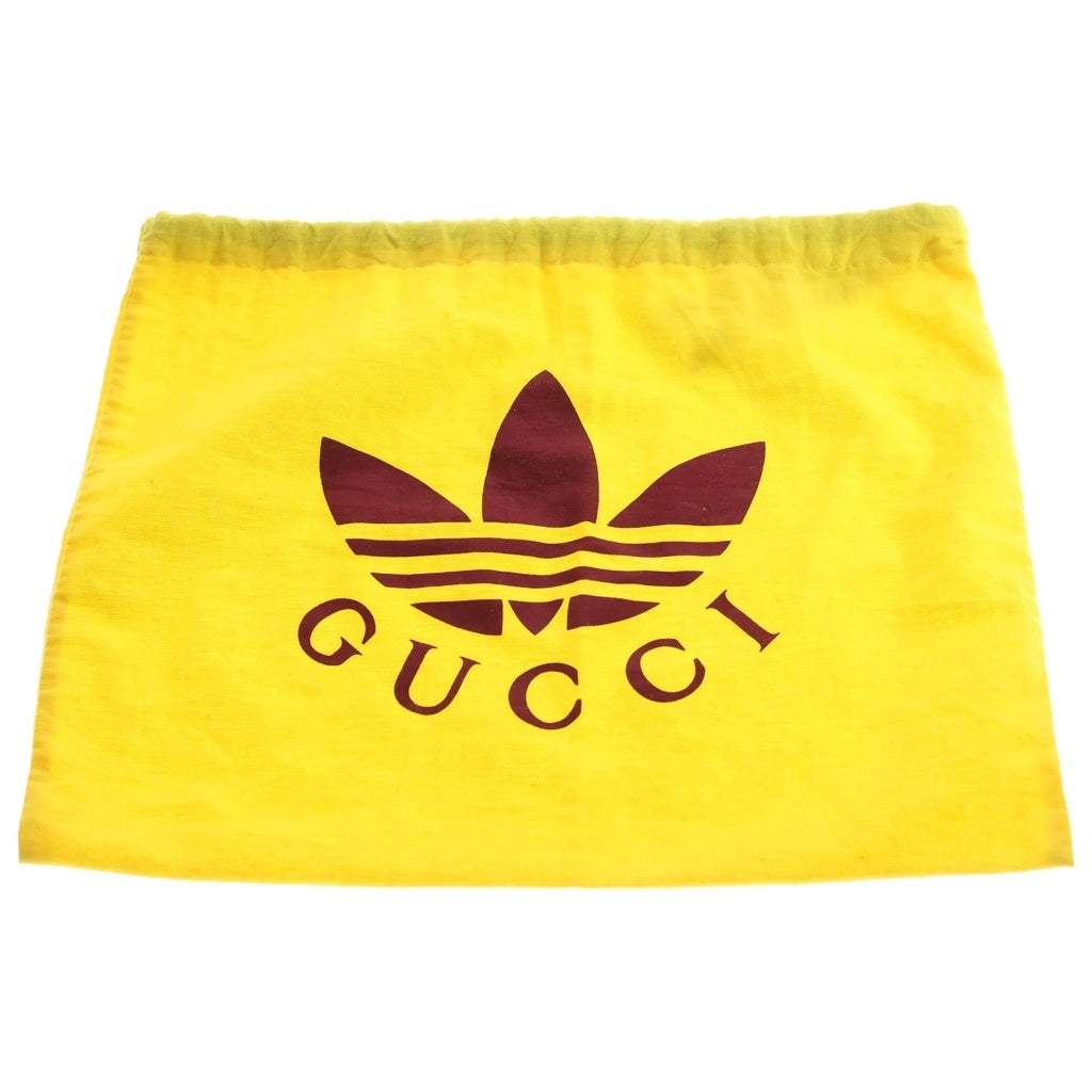 GUCCI(グッチ) GUCCI×adidas グッチ×アディダス GGスプリーム ダブルバイザーキャップ ブルー×ベージュ #M 719406 レディース