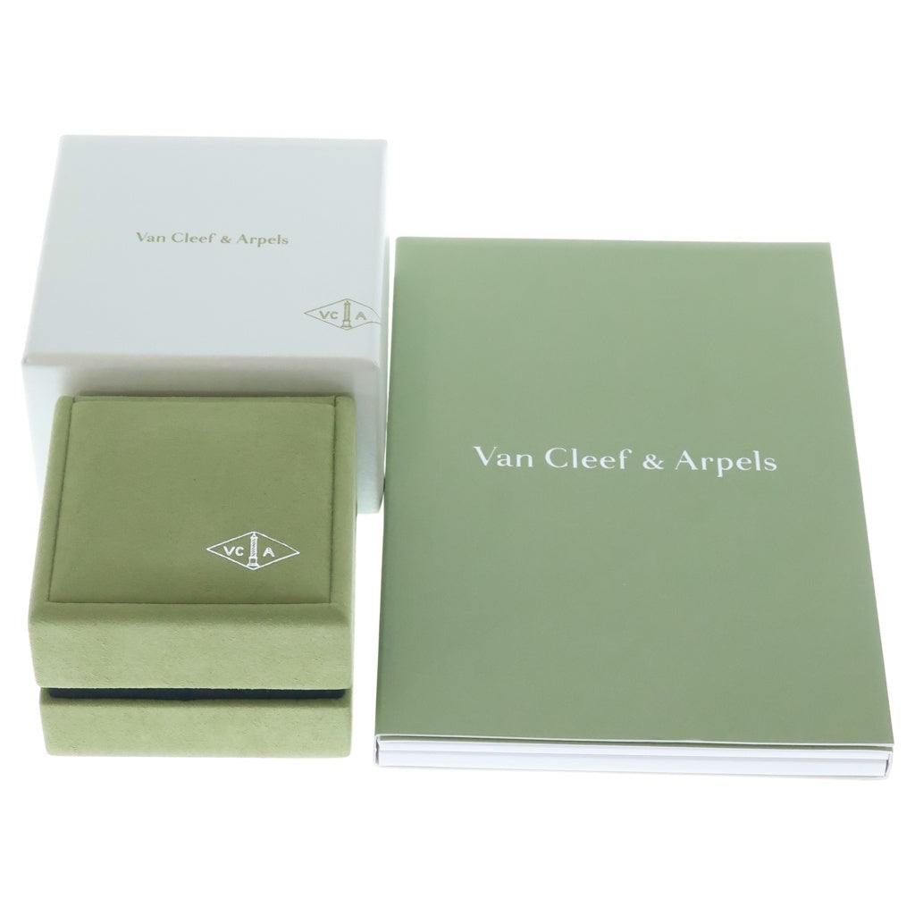 Van Cleef & Arpels(ヴァンクリーフアンドアーペル) ヴィンテージアルハンブラ ギョーシェ リング ホワイトゴールド Au750WG #53 VCARP9XI