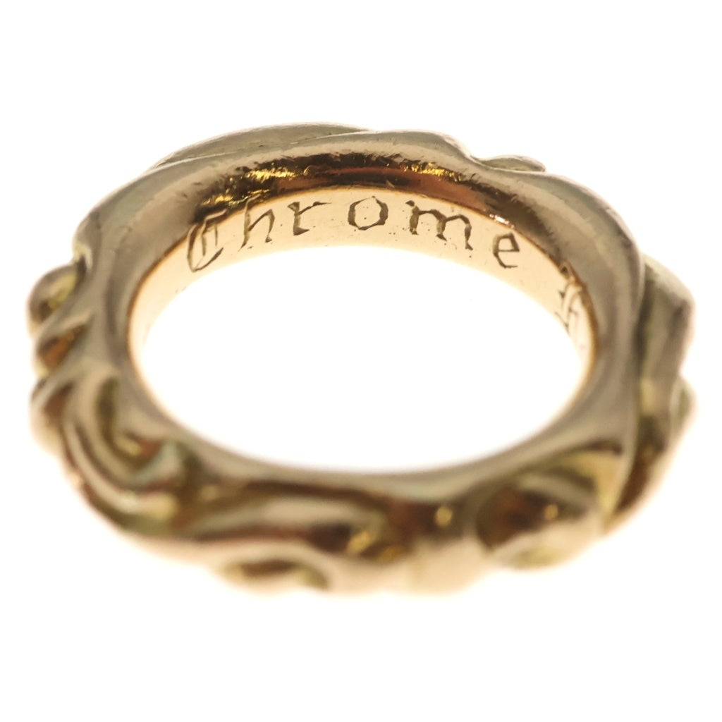 CHROME HEARTS(クロムハーツ) 22K SCRL BAND スクロールバンド リング ゴールド BCA416