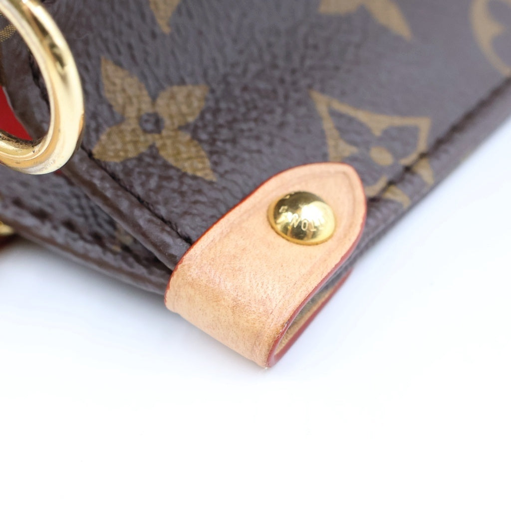 LOUIS VUITTON(ルイヴィトン) モノグラム サックプラBB ハンドバッグ ショルダーバッグ 2WAY ブラウン PVC×レザー M46265 IC レディース