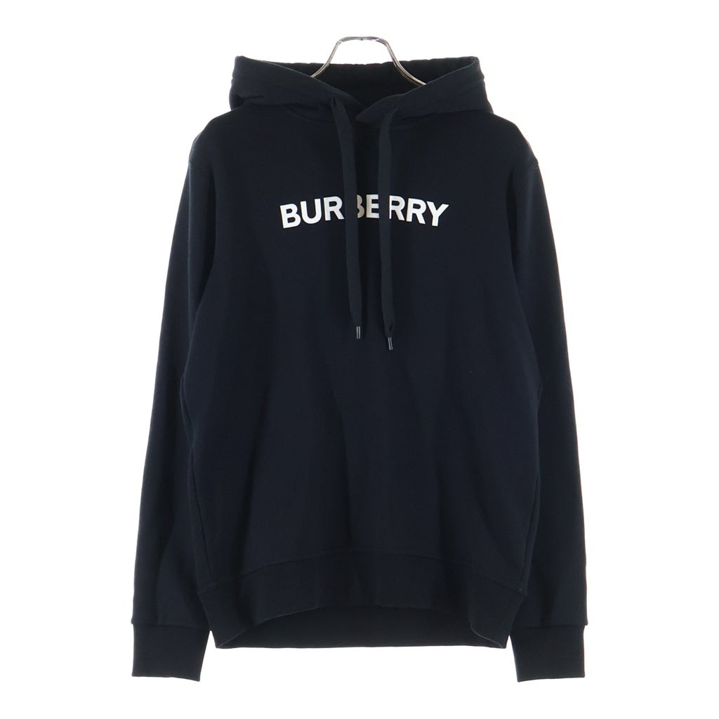 BURBERRY(バーバリー) ANSDELL アンデル ロゴプリント プルオーバーパーカー フーディー ブラック 8055318 レディース