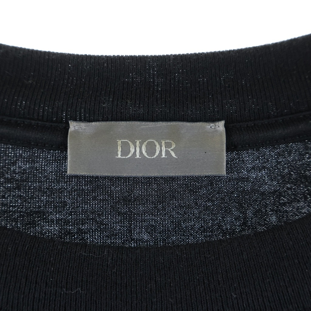 DIOR(ディオール) 26SS Dior Moutain S/S Tee ディオールマウンテン 半袖Tシャツ カットソー ロゴ刺繍 ブラック 613J696E0677