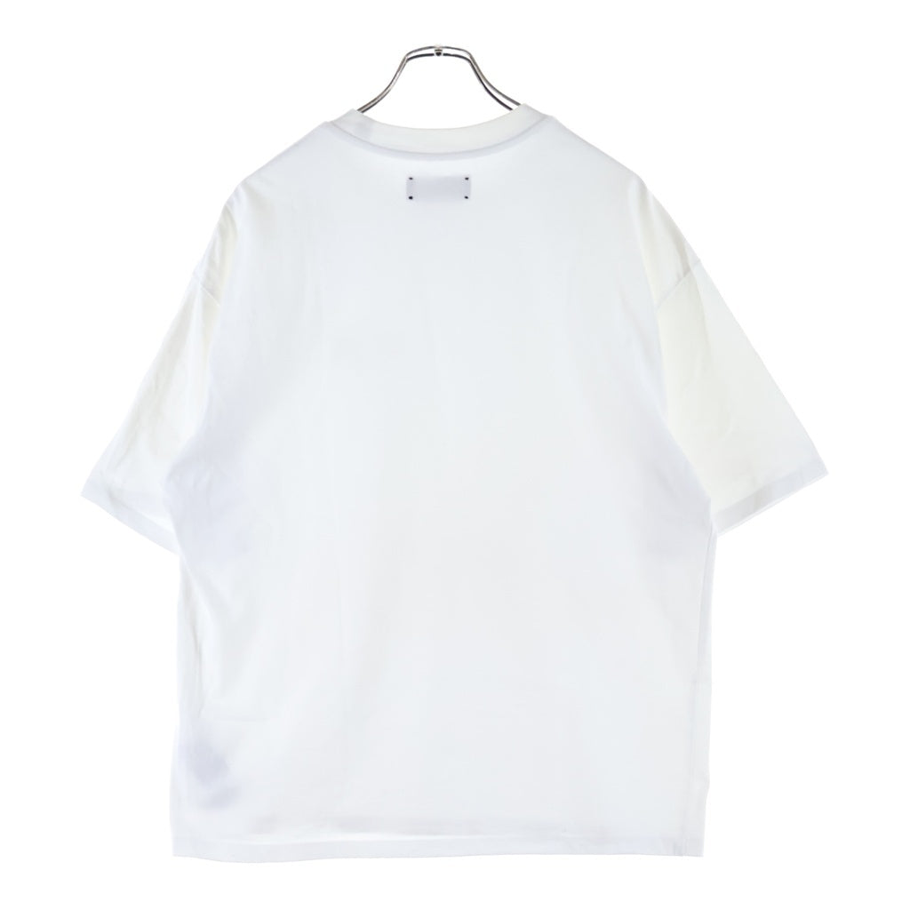 AMIRI(アミリ) MA SKATER TEE ロゴエンブロイダリー 半袖Tシャツ カットソー ホワイト SRAMJYTE1233SMRBC00