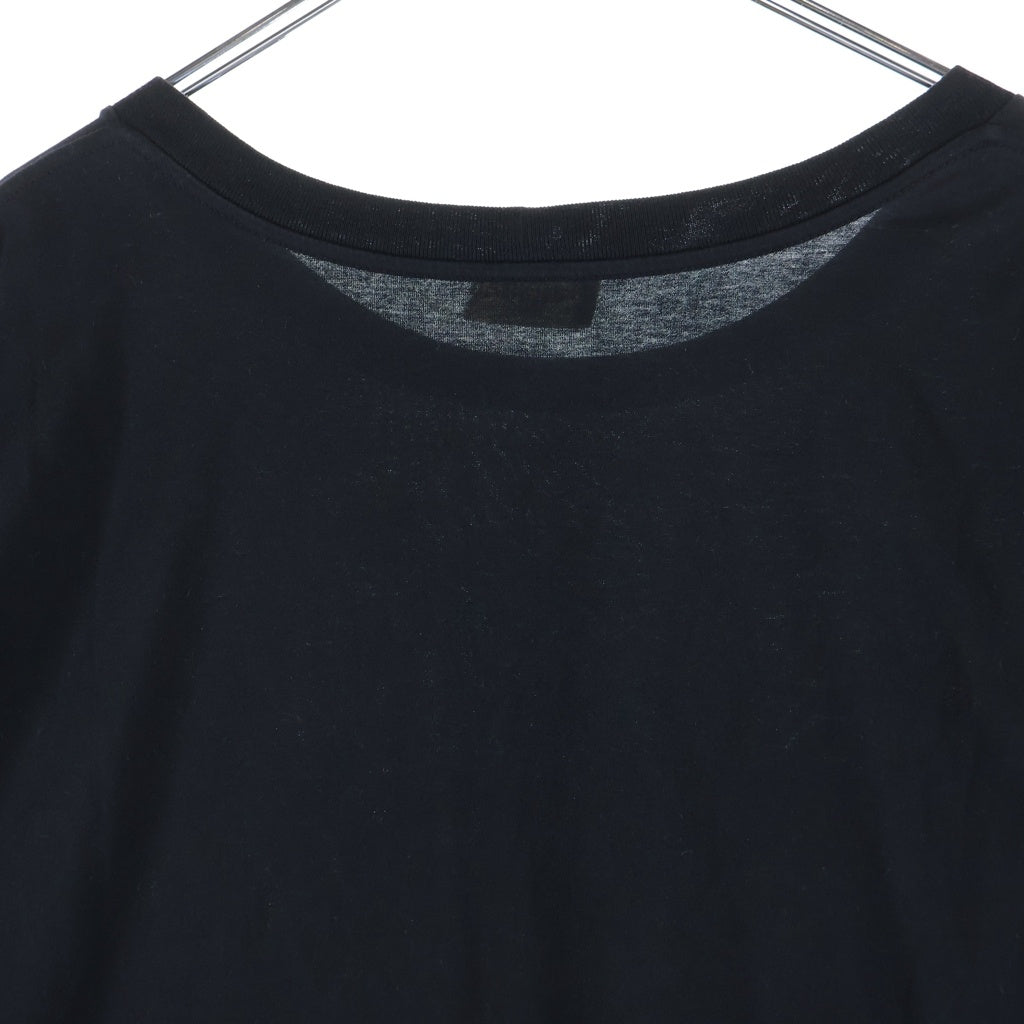 CELINE(セリーヌ) エディ期 ルーズ 半袖ロゴTシャツ カットソー コットン オーバーサイズ ブラック 2X681671Q