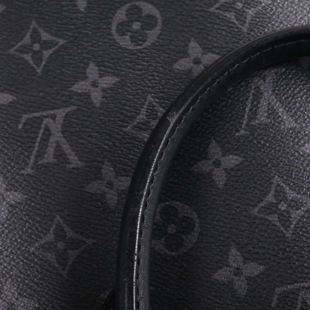 LOUIS VUITTON(ルイヴィトン) モノグラムエクリプス ソフトトランク ブリーフケース ハンドバッグ ショルダーバッグ 2WAY ブラック PVC×レザー M44952