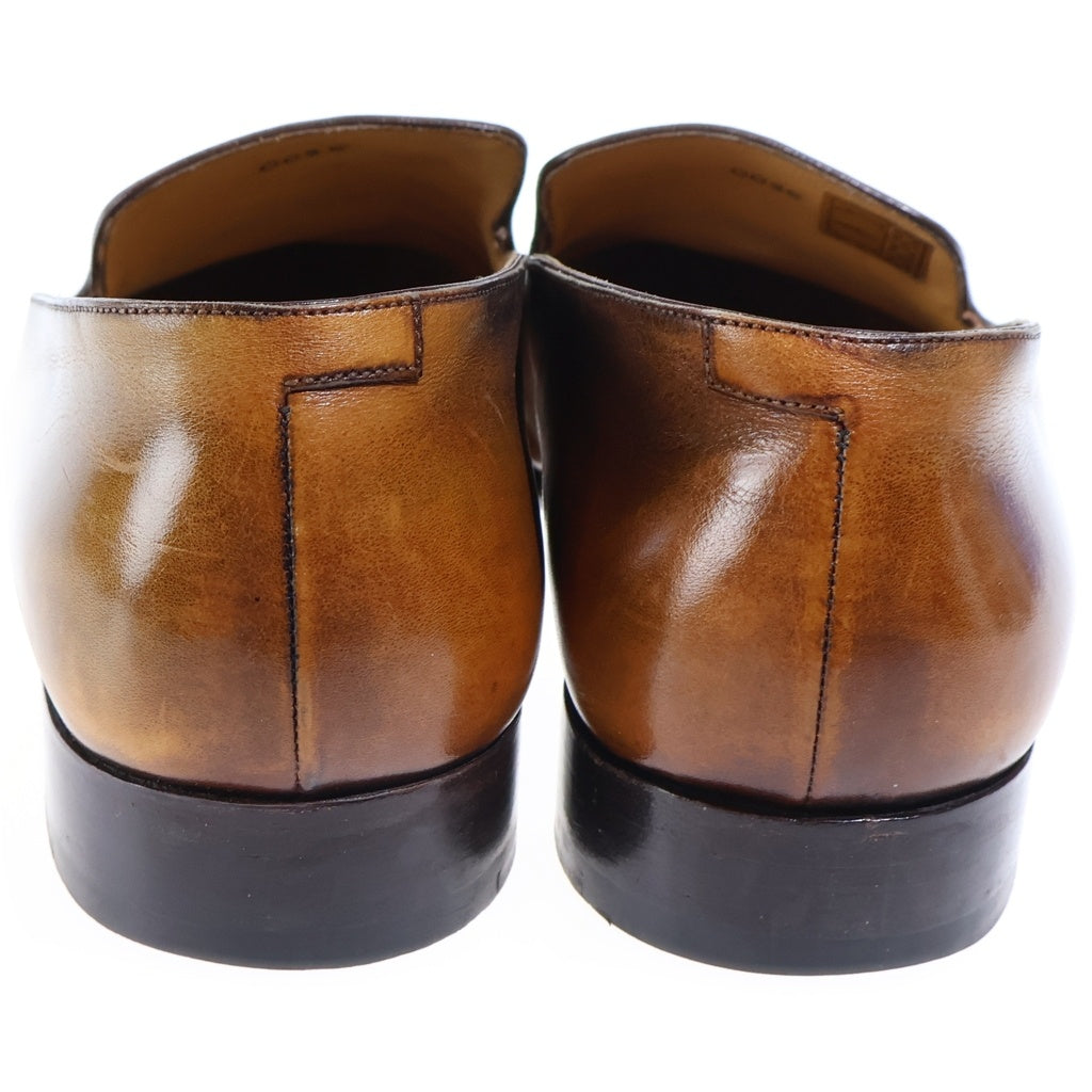 Berluti(ベルルッティ) ガレ ドレスシューズ レザー パティーヌ 革靴 ウッドソール ブラウン