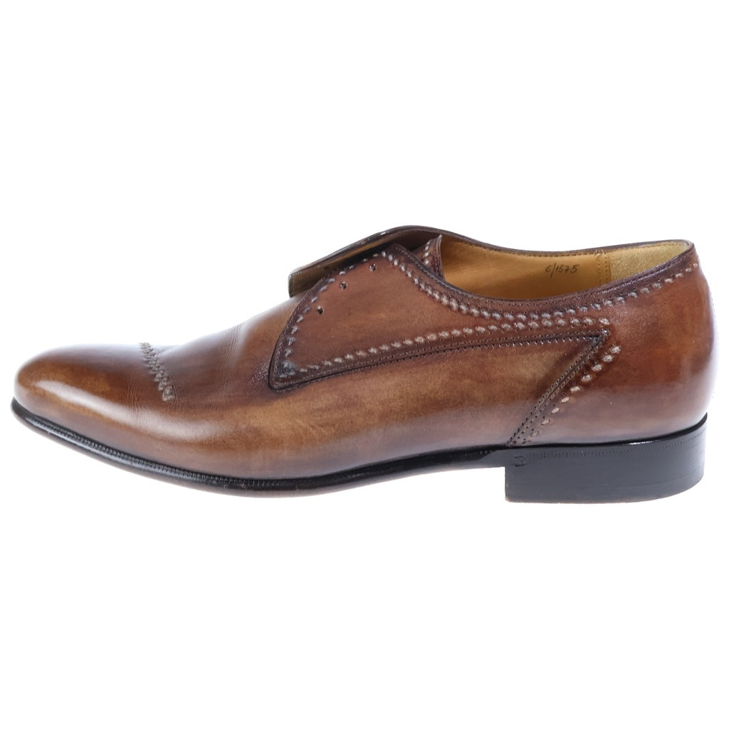 Berluti(ベルルッティ) ガレ ドレスシューズ パティーヌ レザー 革靴 ステッチ ブラウン 1575
