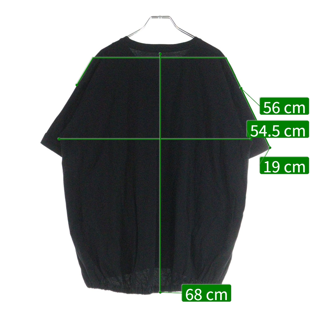 Dulcamara(ドゥルカマラ) ミニポケット バルーンTシャツ 半袖カットソー D119-T800 ブラック