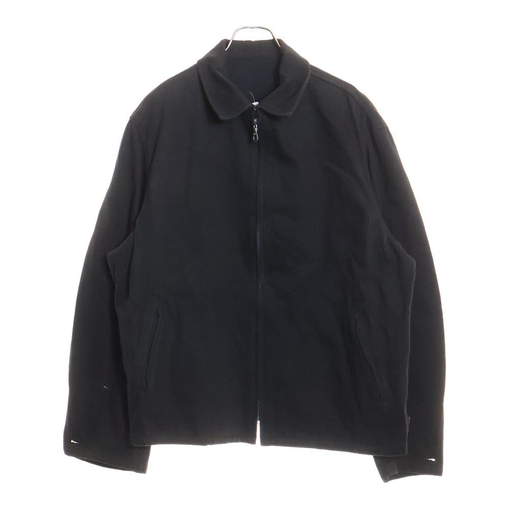 Y's for men(ワイズフォーメン) 98AW ジップアップ スウィングトップ ジャケット ブラック MT-Y02-010