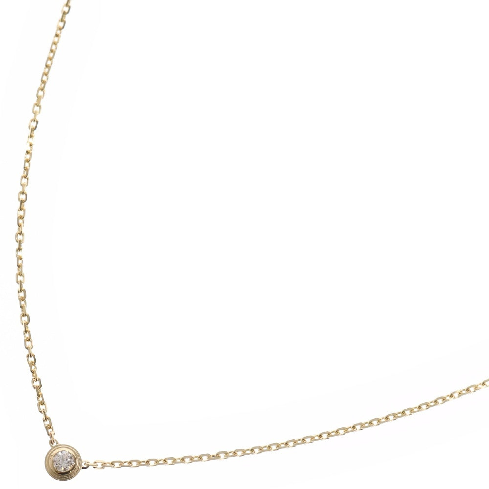 Cartier(カルティエ) ダムール 1PD ダイヤモンド ネックレス XS Au750YG イエローゴールド ディアマンレジェ アクセサリー ジュエリー