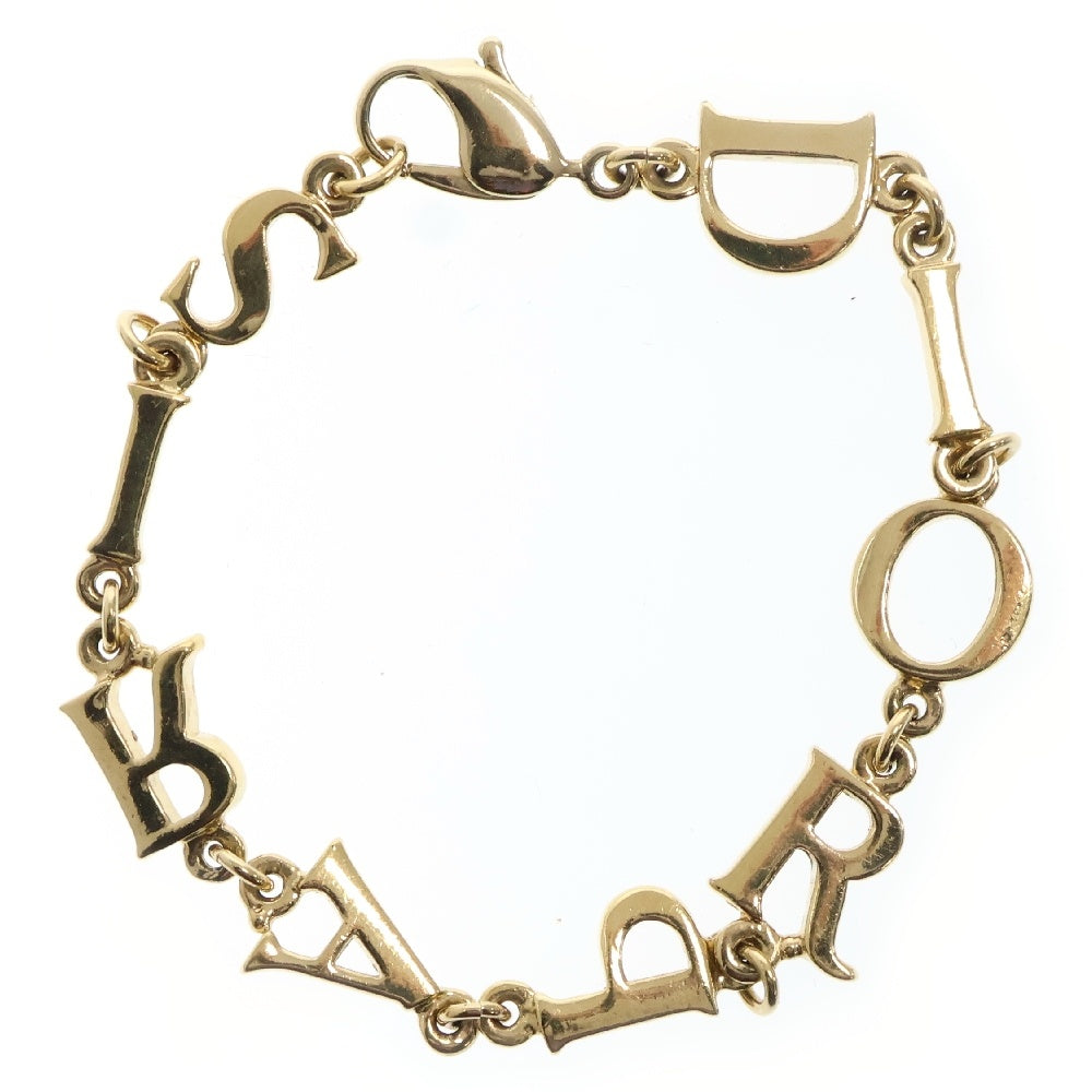 DIOR(ディオール) DIOR PARIS ロゴ ブレスレット ゴールド GP アクセサリー