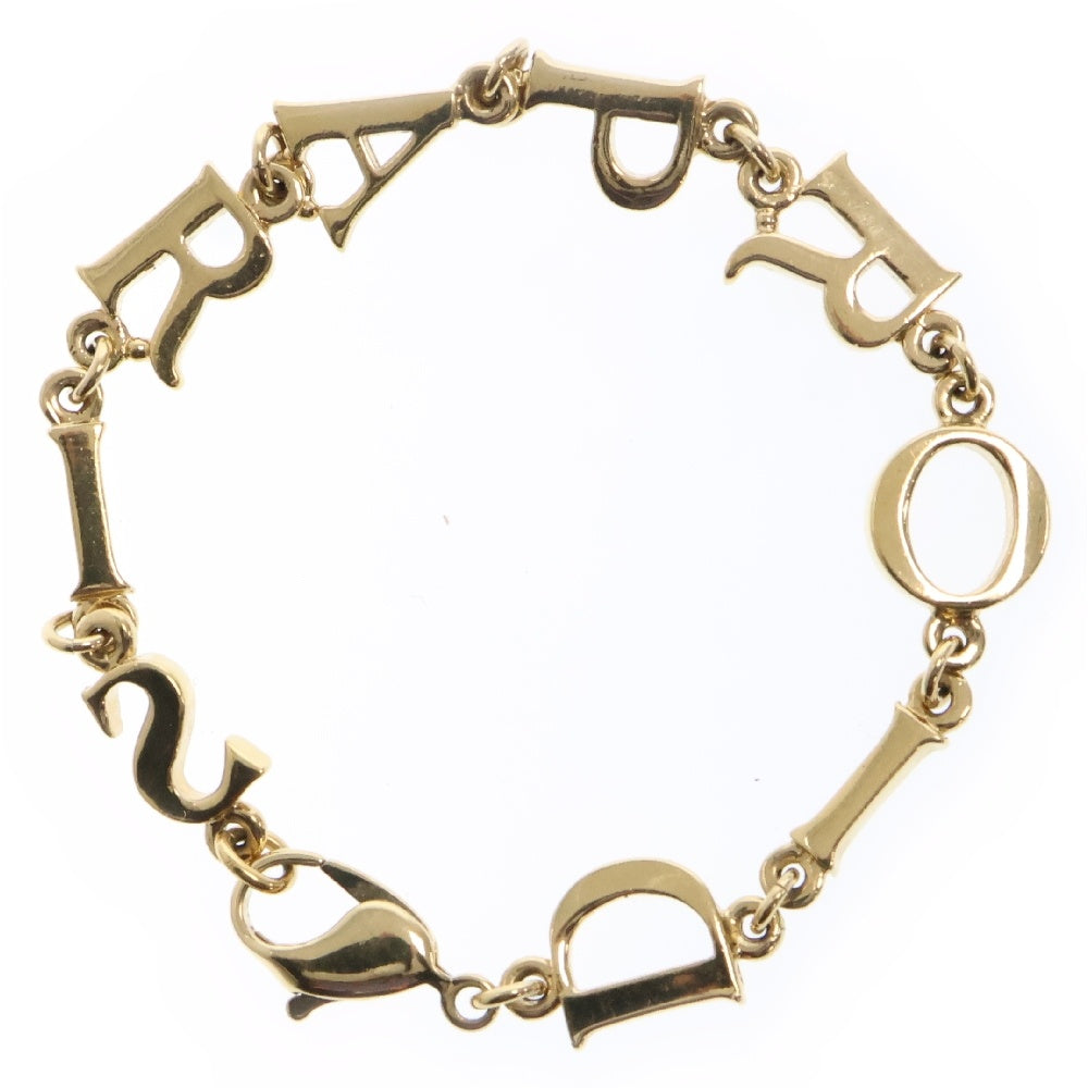 DIOR(ディオール) DIOR PARIS ロゴ ブレスレット ゴールド GP アクセサリー