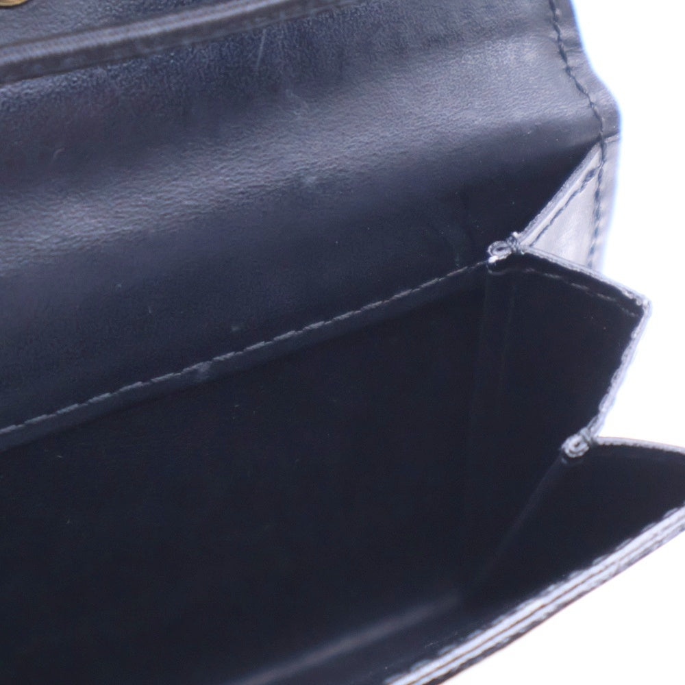 LOUIS VUITTON(ルイヴィトン) エピ ポルトモネエラスティック ノワール 三つ折り財布 コンパクトウォレット コインケース ブラック M63662