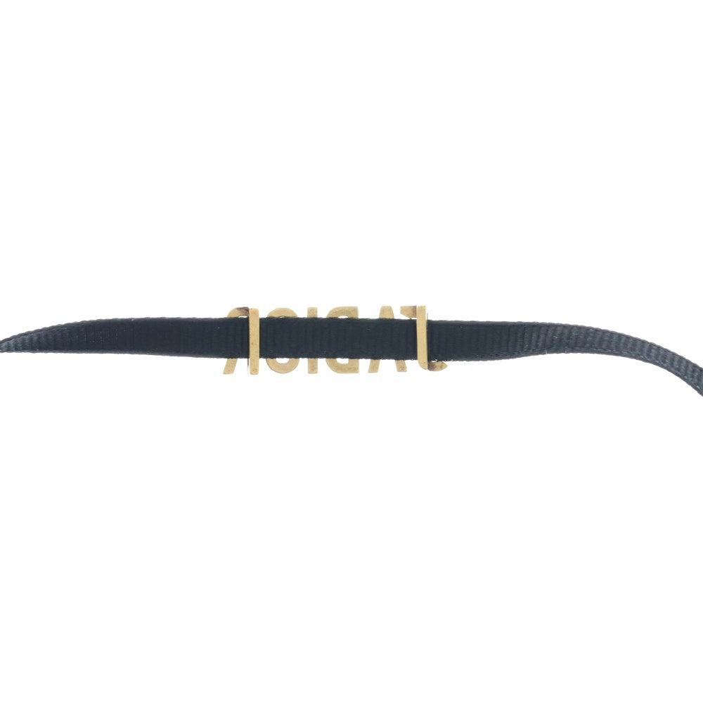 DIOR(ディオール) ジャドール ロゴチョーカー ブラック アクセサリー J'ADIOR ゴールド金具
